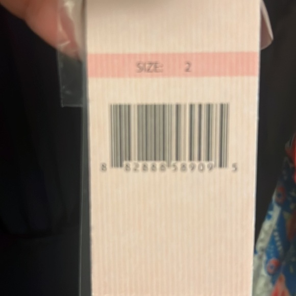 NWOT Nanette Lepore pleated NAVY midi dress - Picture 8 of 8